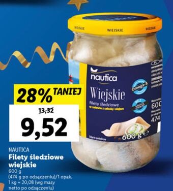 Lidl Filety śledziowe wiejskie nautica schwartz oferta