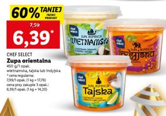 Lidl Zupa tajska chef select oferta