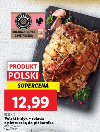 Lidl Rolada z indyka pietruszką rzeźnik codzienna dostawa oferta