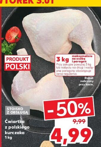 Kaufland Ćwiartka z kurczaka oferta