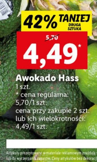 Lidl Awokado hass oferta