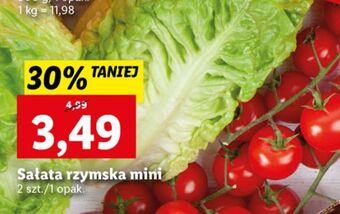 Lidl Sałata rzymska mini oferta