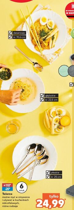 Kaufland Talerze głębokie 22.5 cm oferta