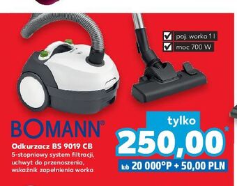 Kaufland Odkurzacz bs 9019 cb bomann oferta