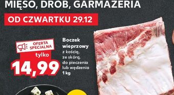 Kaufland Boczek wieprzowy z kością oferta