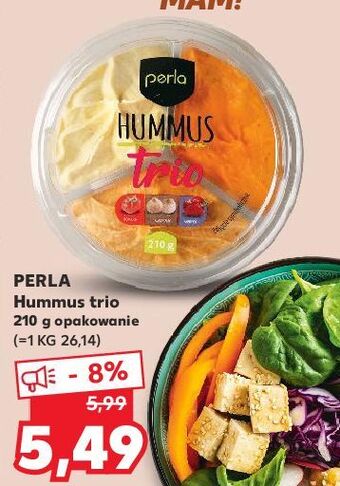 Kaufland Hummus trio perla oferta