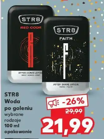 Kaufland Woda po goleniu str8 red code oferta