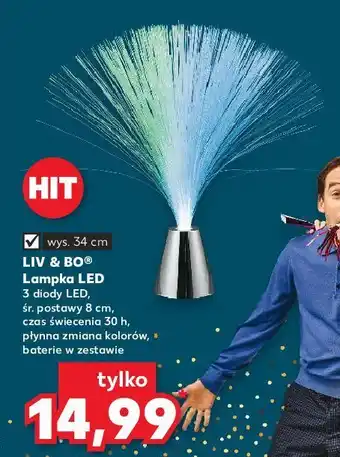 Kaufland Lampka led 34 cm liv & bo oferta