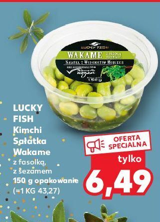 Kaufland Sałatka kimchi lucky fish oferta