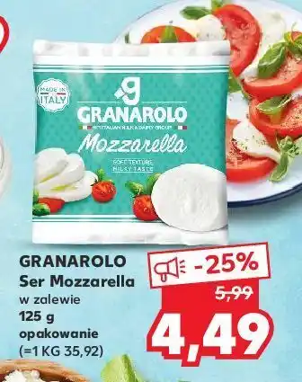 Kaufland Mozzarella granarolo oferta