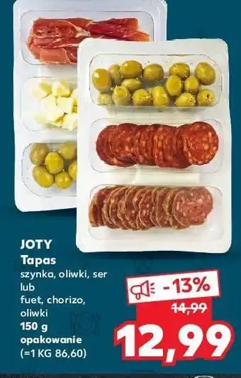 Kaufland Tapas fuet-chorizo-ser joty oferta