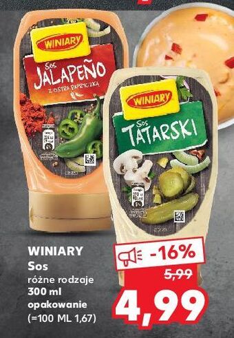 Kaufland Sos tatarski winiary oferta