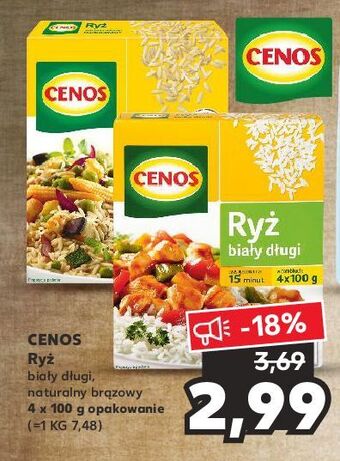 Kaufland Ryż biały długi cenos oferta