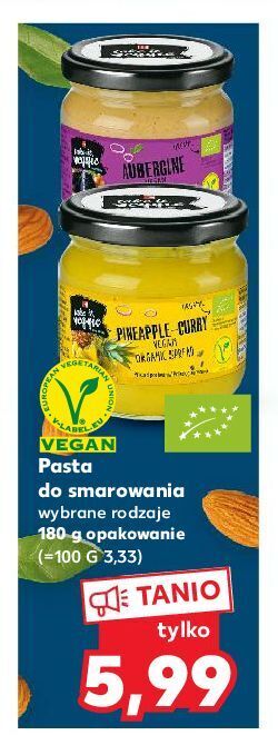 Kaufland Pasta aubergine k-take it veggie oferta