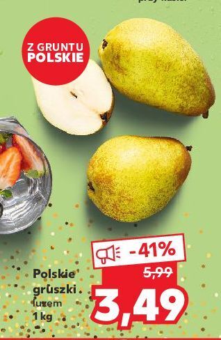 Kaufland Gruszki oferta