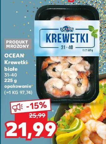Kaufland Krewetki białe 31-40 ocean (ryby) oferta