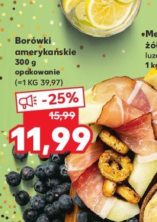 Kaufland Borówki amerykańskie oferta