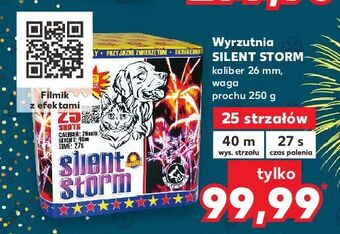 Kaufland Wyrzutnia silent storm hestia oferta