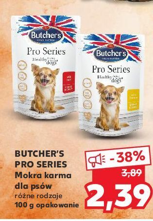 Kaufland Karma dla psa z wołowiną butcher's pro series oferta