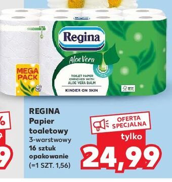 Kaufland Papier toaletowy aloe vera regina oferta