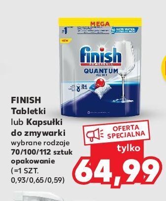 Tabletki do zmywarek finish quantum