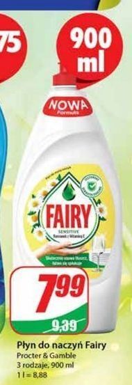 Dino Płyn do mycia naczyń chamomile fairy sensitive oferta