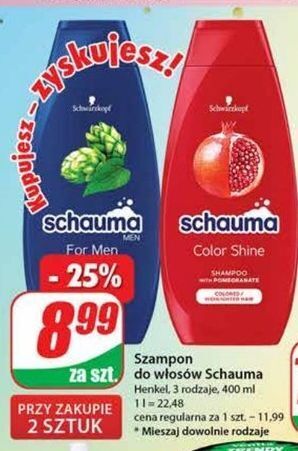 Dino Szampon do włosów schauma color shine oferta