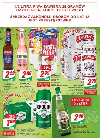 Dino Piwo żywiec bezalkoholowe oferta