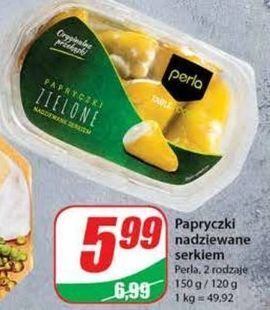 Dino Papryczki nadziewane serkiem zielone perla antipasti oferta