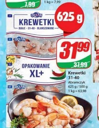 Dino Krewetki białe 31-40 ocean (ryby) oferta
