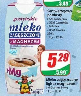 Dino Mleko zagęszczone light z magnezem gostyń oferta