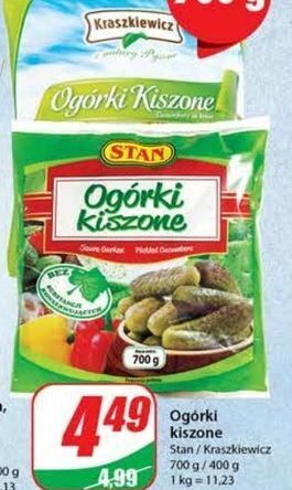 Dino Ogórki kiszone stan oferta