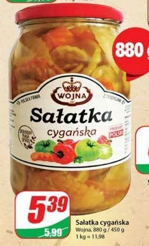 Dino Sałatka cygańska wojna oferta