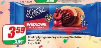 Dino Biszkopty wiśniowe e. wedel wedlove oferta