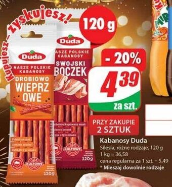 Dino Kabanosy z boczkiem silesia duda specialite nasze polskie! oferta