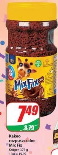 Dino Kakao rozpuszczalne kruger mix fix oferta