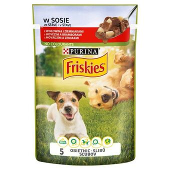 Torimpex Friskies karma dla psów w sosie z wołowiną i ziemniakami 100 g oferta