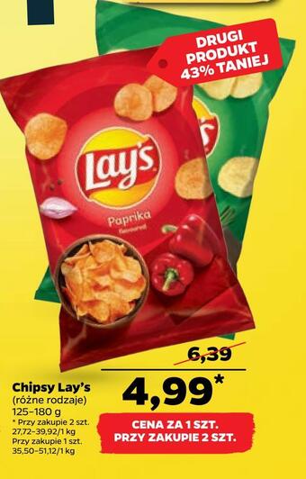 Netto Chipsy lay's oferta