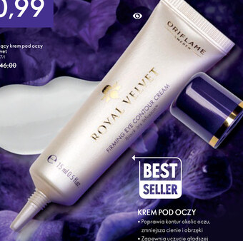 Oriflame Krem pod oczy royal velvet oferta