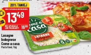 Polomarket Come a casa lasagne bolognese 1 kg oferta