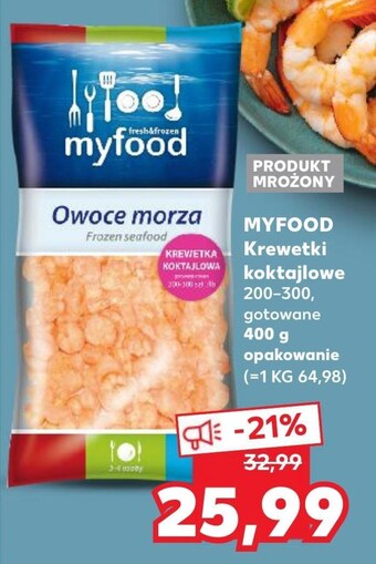 Kaufland Krewetki myfood oferta