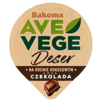 Żabka Bakoma ave vege deser na kremie kokosowym smak czekolada 150 g oferta