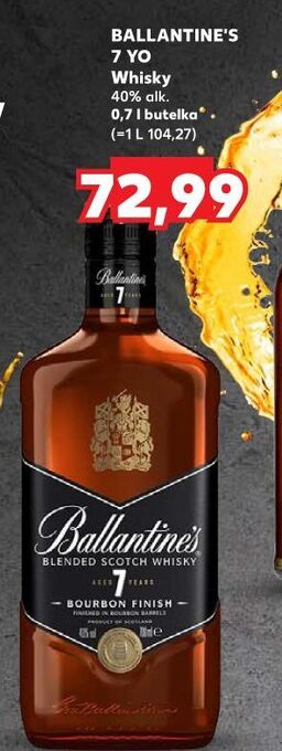 Kaufland Whisky ballantine's 7 yo oferta