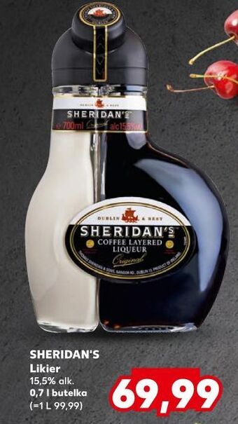 Kaufland Likier sheridan's coffee oferta