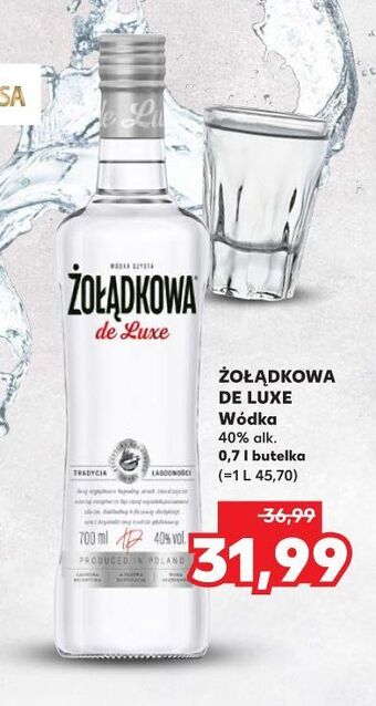 Kaufland Wódka żołądkowa gorzka de luxe oferta