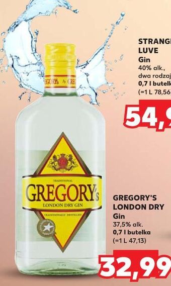 Kaufland Gin gregory's oferta