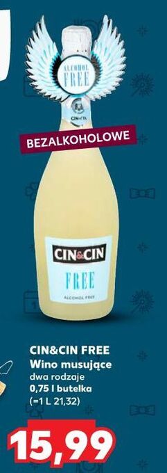 Kaufland Wino cin&cin free oferta