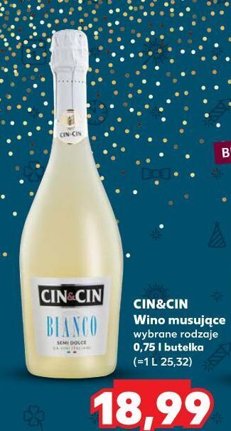 Kaufland Vermouth cin&cin bianco oferta