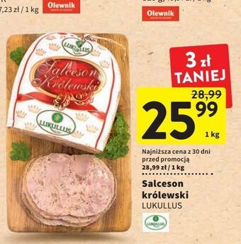 Intermarche Salceson królewski lukullus oferta