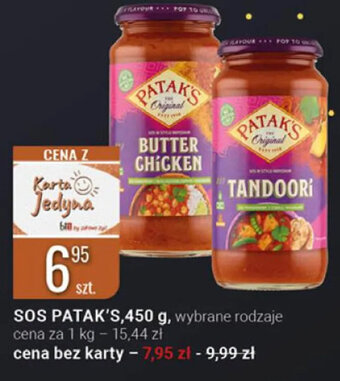 bi1 Patak's Sos 450g wybrane rodzaje oferta